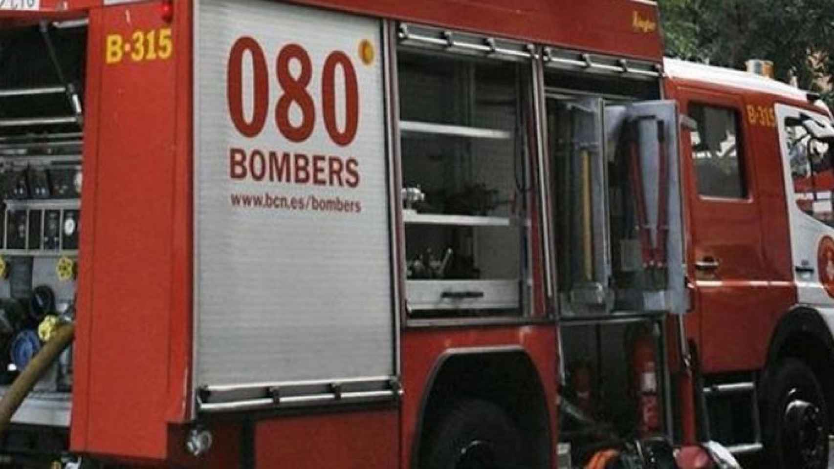 Coche de los Bomberos de Barcelona