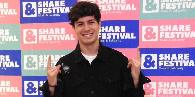 El cantante Alfred García, uno de los participantes en el Share Festival / EUROPA PRESS