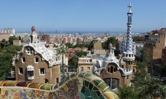 Imagen del Parque Güell de Barcelona / PIXABAY