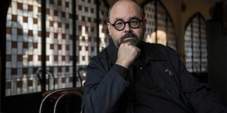 El escritor barcelonés Carlos Ruiz Zafón