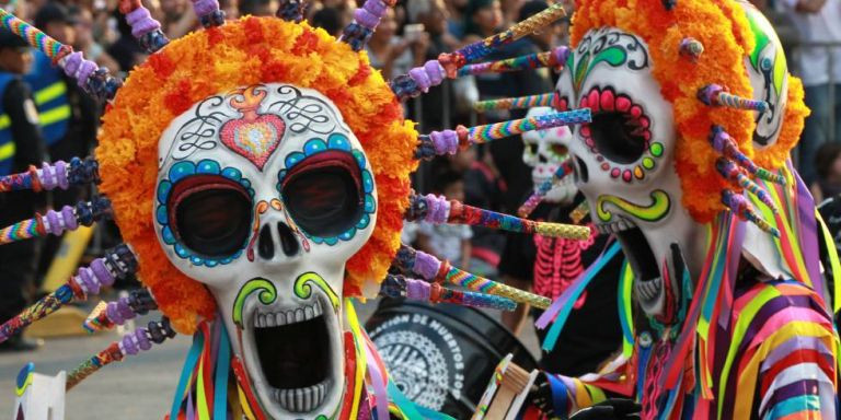 Celebración del Día de Muertos en Ciudad de México / EFE