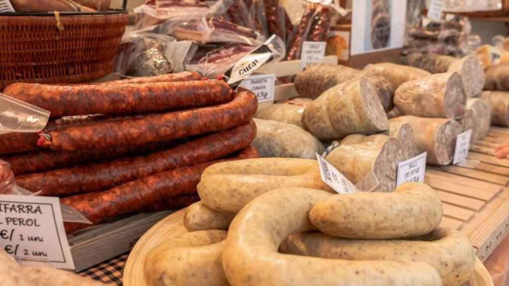 Productos de proximidad en la feria Mercat de Mercats / AJUNTAMENT