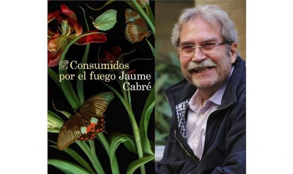 Fotomontaje del libro 'Consumidos por el fuego', de Jaume Cabré