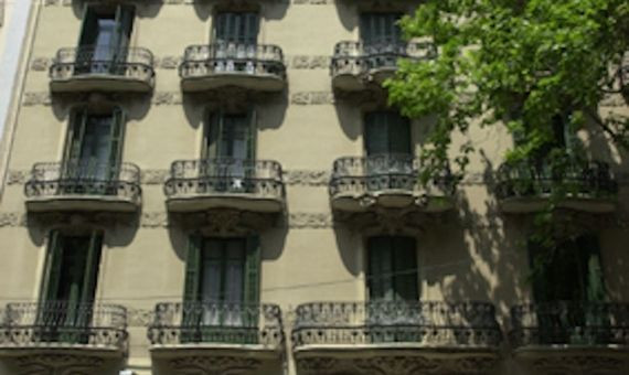 Edificio donde se rodó la película 'Mientras Duermes'/ AJUNTAMENT DE BARCELONA