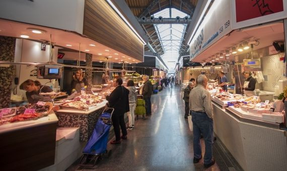 El mercado de Sant Antoni tras su reapertura