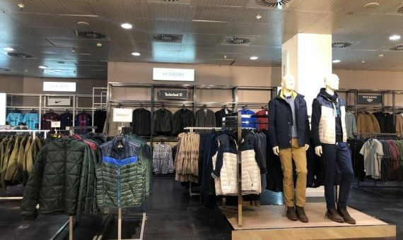 Moda de hombre del outlet de El Corte Inglés de Can Dragó