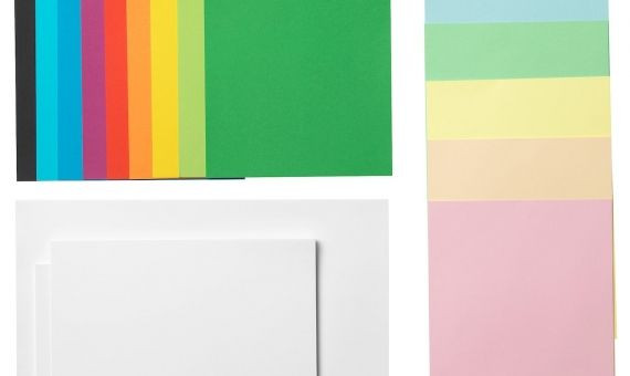 Colección de papeles de colores de Ikea / IKEA