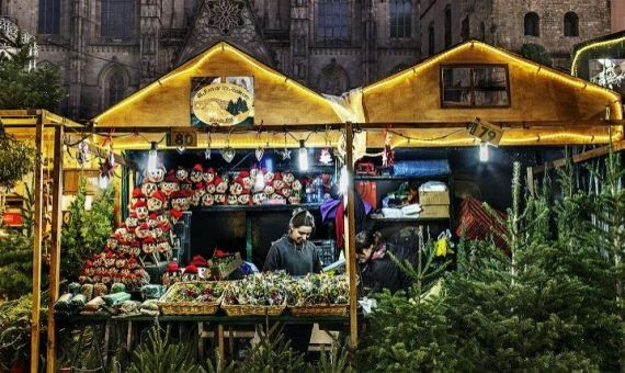 La Feria de Santa Llúcia se celebrará entre el 29/11 al 23/12 / AYUNTAMIENTO DE BARCELONA