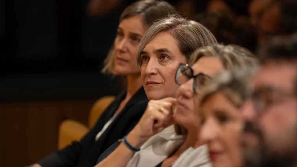 Ada Colau en el acto de Sumar sobre la amnistía