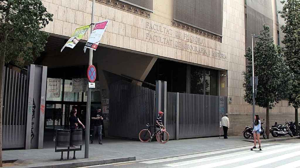 La facultad de Geografía e Historia de la UB