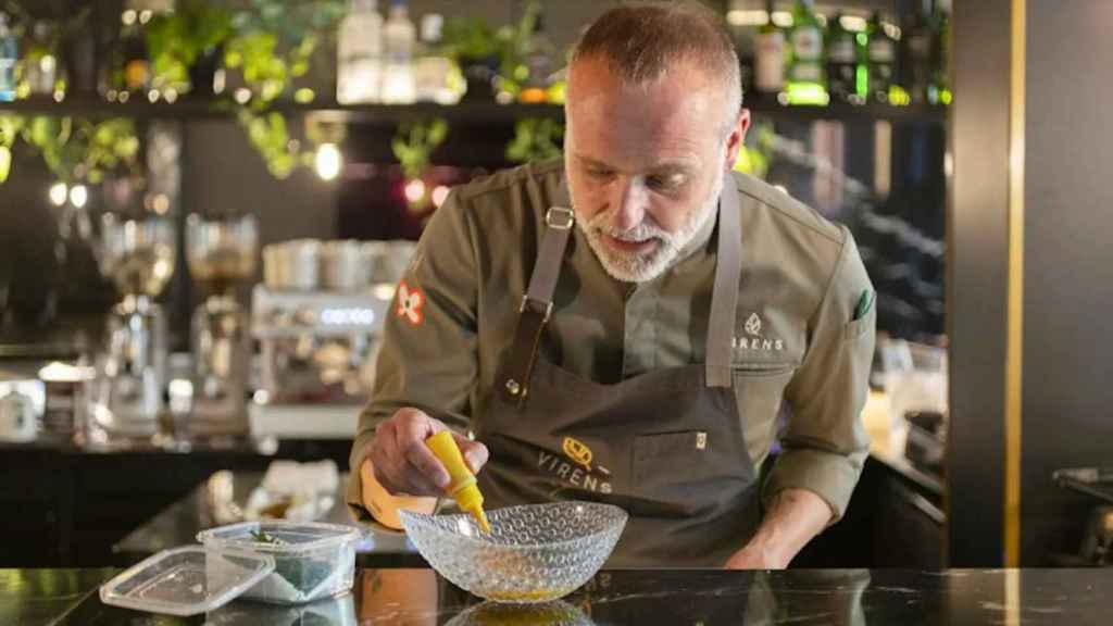 El chef Rodrigo de la Calle de Virens