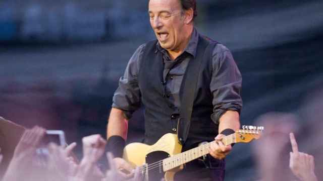 Imagen de Bruce Springsteen en uno de sus conciertos