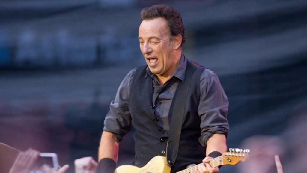 Imagen de Bruce Springsteen en uno de sus conciertos
