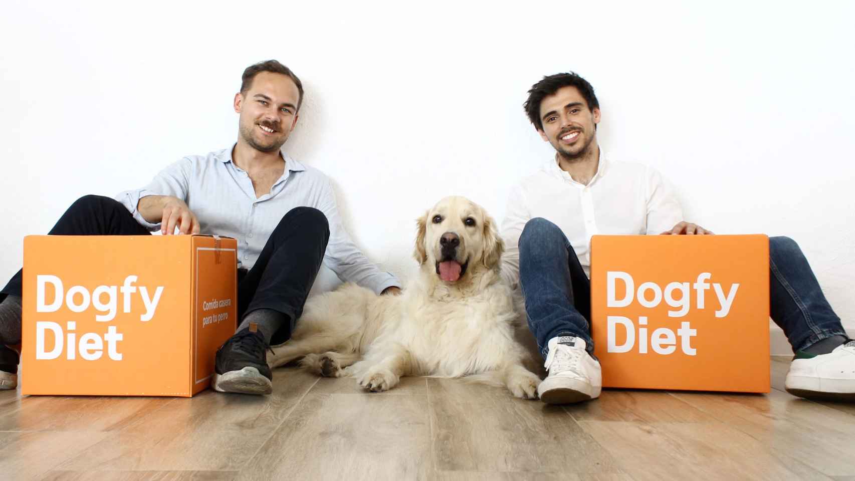 Los fundadores de Dogfy Diet, Sergi Font y Gonzalo Noy