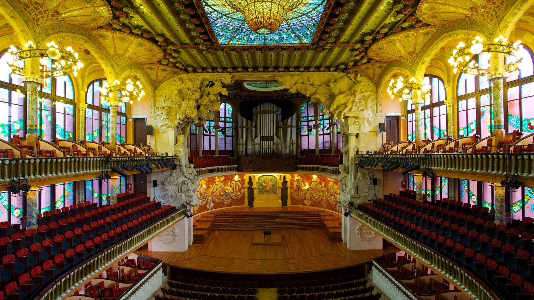 El Palau de la Música de Barcelona en una imagen de archivo