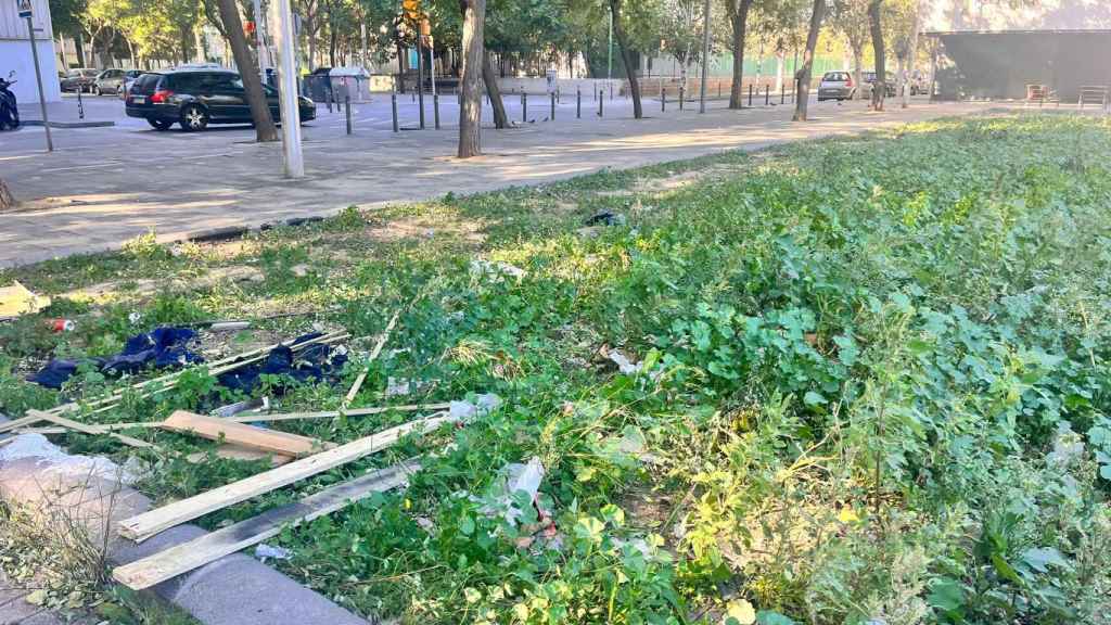 Basura acumulada en zonas de La Mina