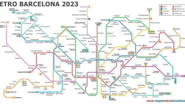 Así será el metro de Barcelona en 2050