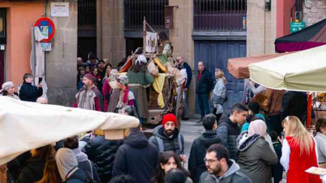 El mercado medieval de Vic en una imagen de archivo