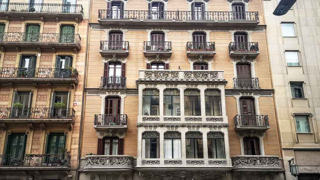 Fachada de la casa Baldomer Rovira