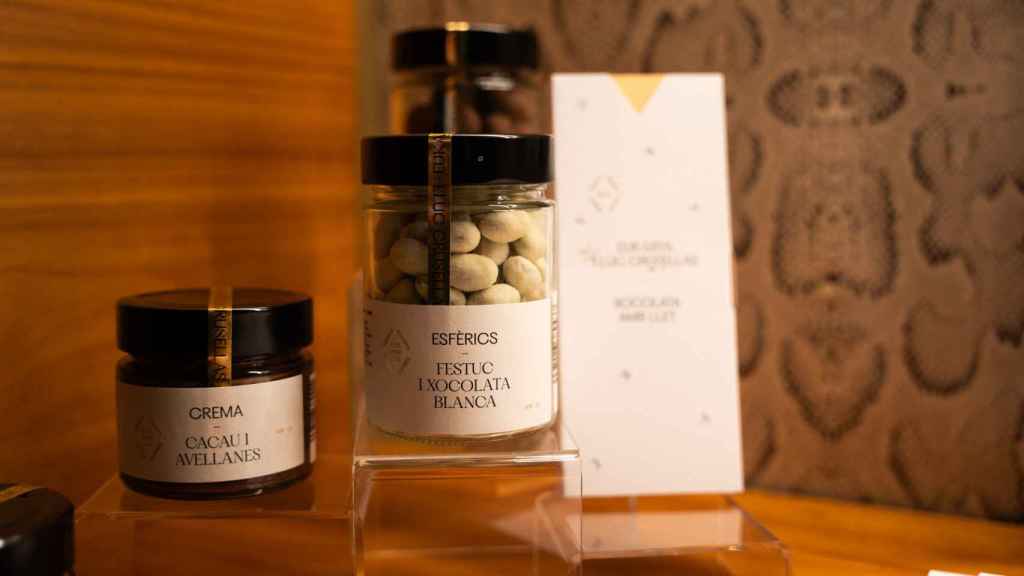 Productos de la pop-up de Lluc Crusellas en el Hotel Yurbban Trafalgar