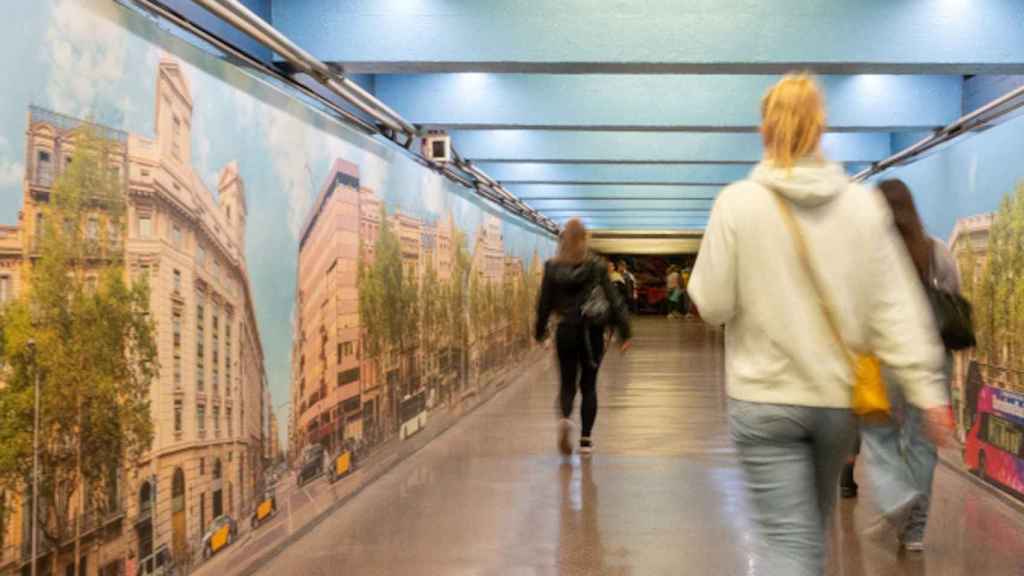 La reforma del transbordo del metro de paseo de Gràcia