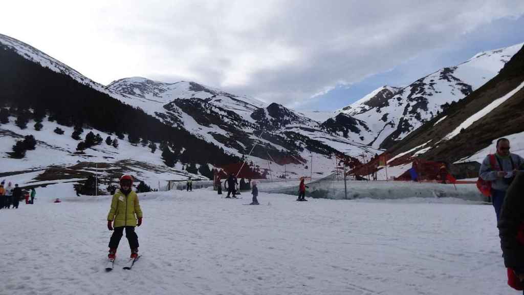 Entrada a las pistas de esquí de la Vall de Núria