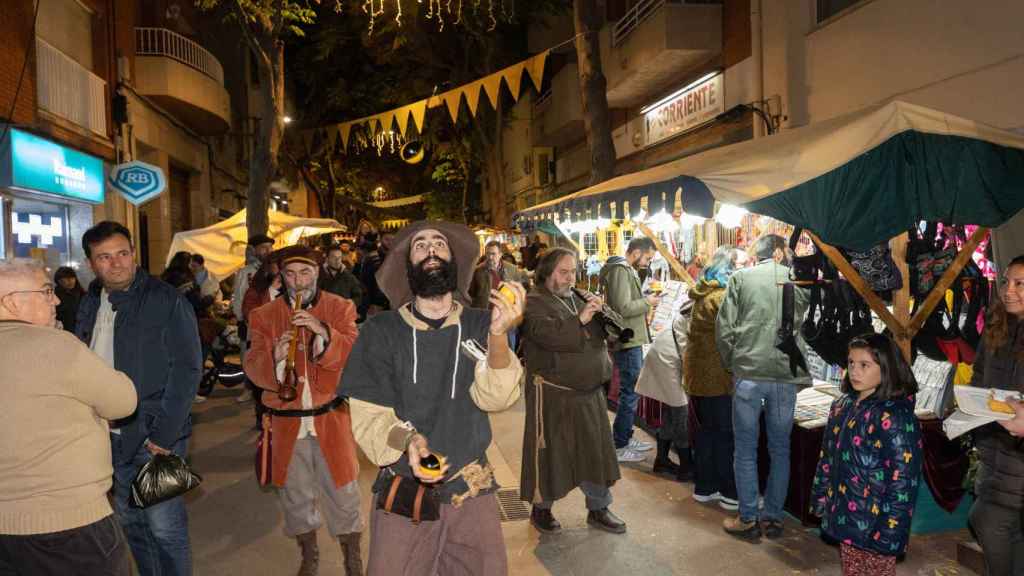 El mercado medieval de Viladecans en una imagen de archivo