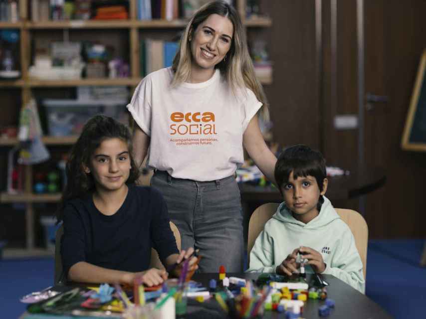 Sonia entró en el programa CaixaProinfancia a través de Ecca Social