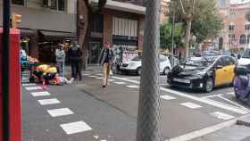 Imagen de un accidente en Barcelona