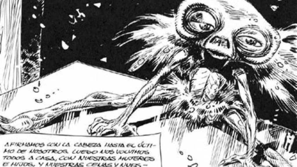 Tira cómica del extraterrestre barcelonés ‘Melvin’, por Joaquín Blázquez