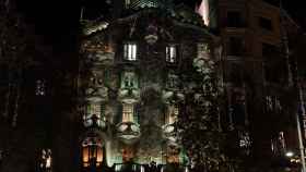 Espectáculo de navidad en Casa Batlló