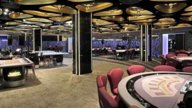 Interior del casino de Barcelona