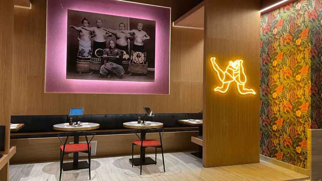 Imagen del restaurante SUMO de Barcelona en su interior