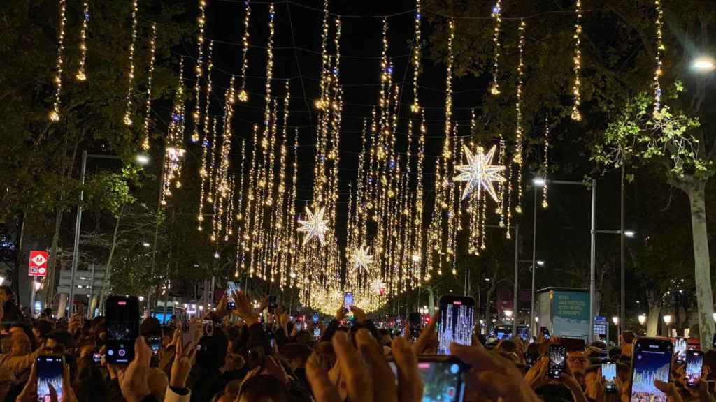 Los móviles, grandes protagonistas del acto