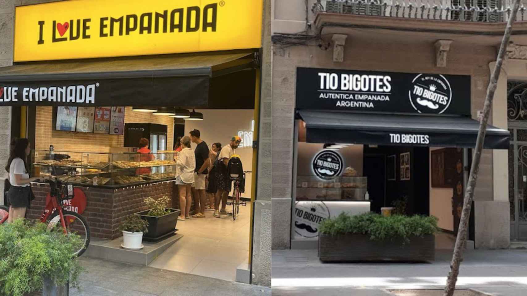 La franquicia de Tío Bigotes en Poblenou reconvertida en I Love Empanada