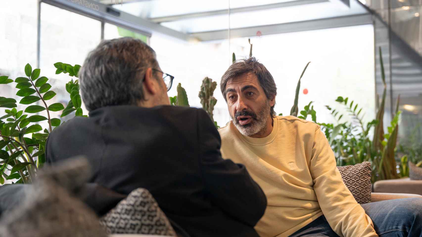 Juan del Val, durante la entrevista con 'Metrópoli'