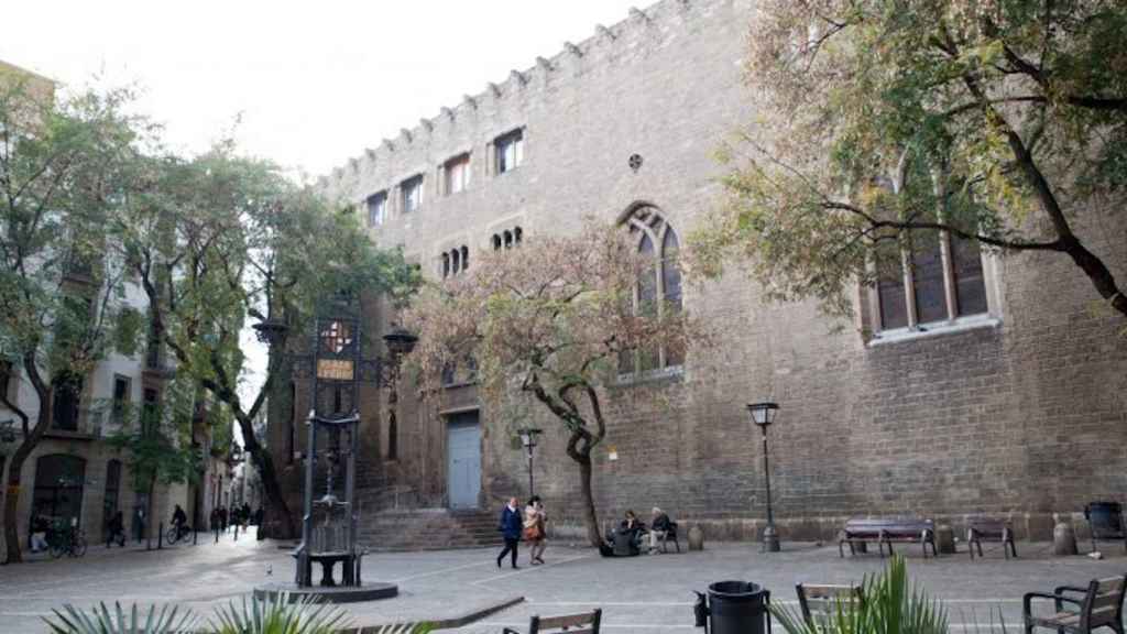 La plaza Sant Pere de Barcelona