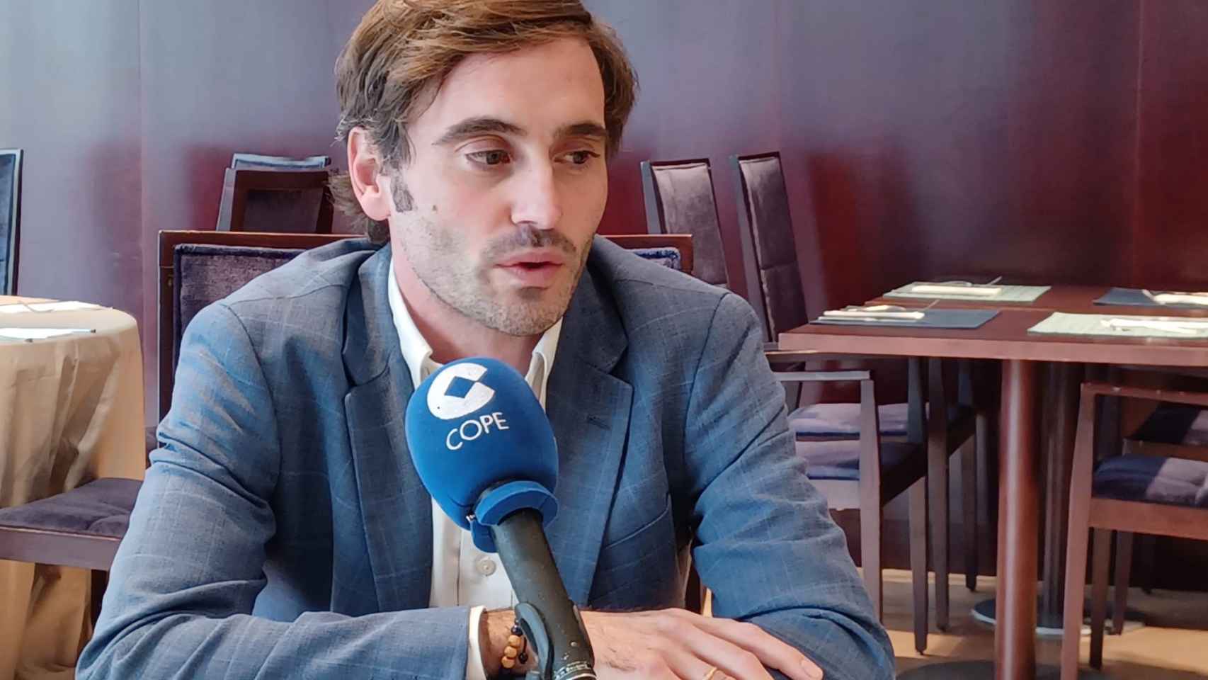 Pablo Baró, portavoz de la APM, en la entrevista en la cadena Cope