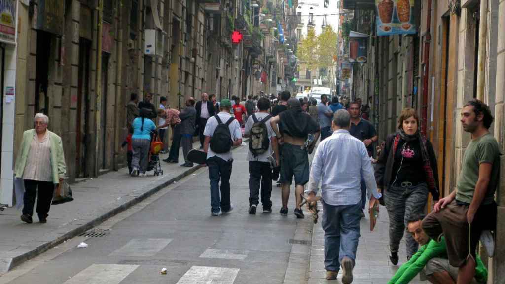 Una calle del Raval