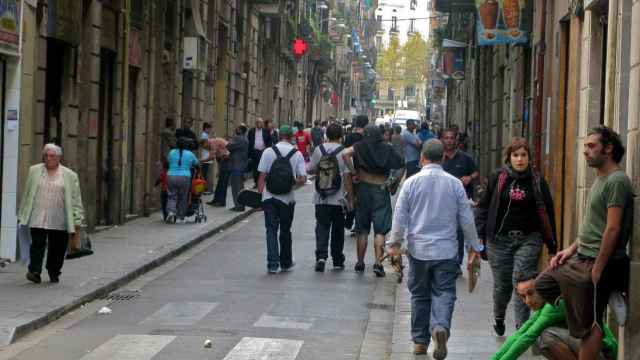 Una calle del Raval