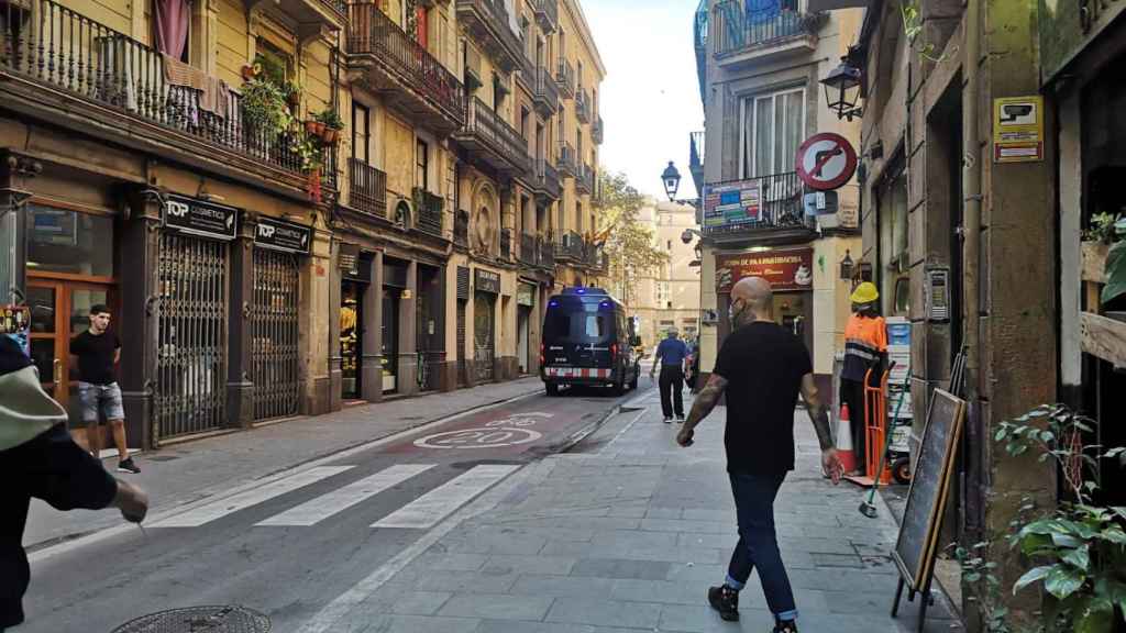 Una calle de Ciutat Vella