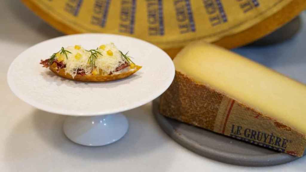 La tartaleta de Le Gruyère AOP, una de las tapas de esta deliciosa ruta