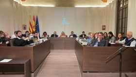 Consejo Municipal de Sant Feliu durante el pleno de noviembre