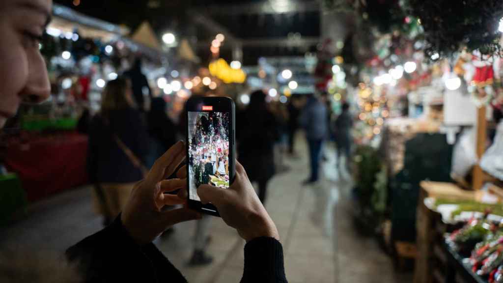 Fira de Santa Llucia en Barcelona y Navidad