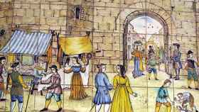 Ilustración de la Barcelona Medieval