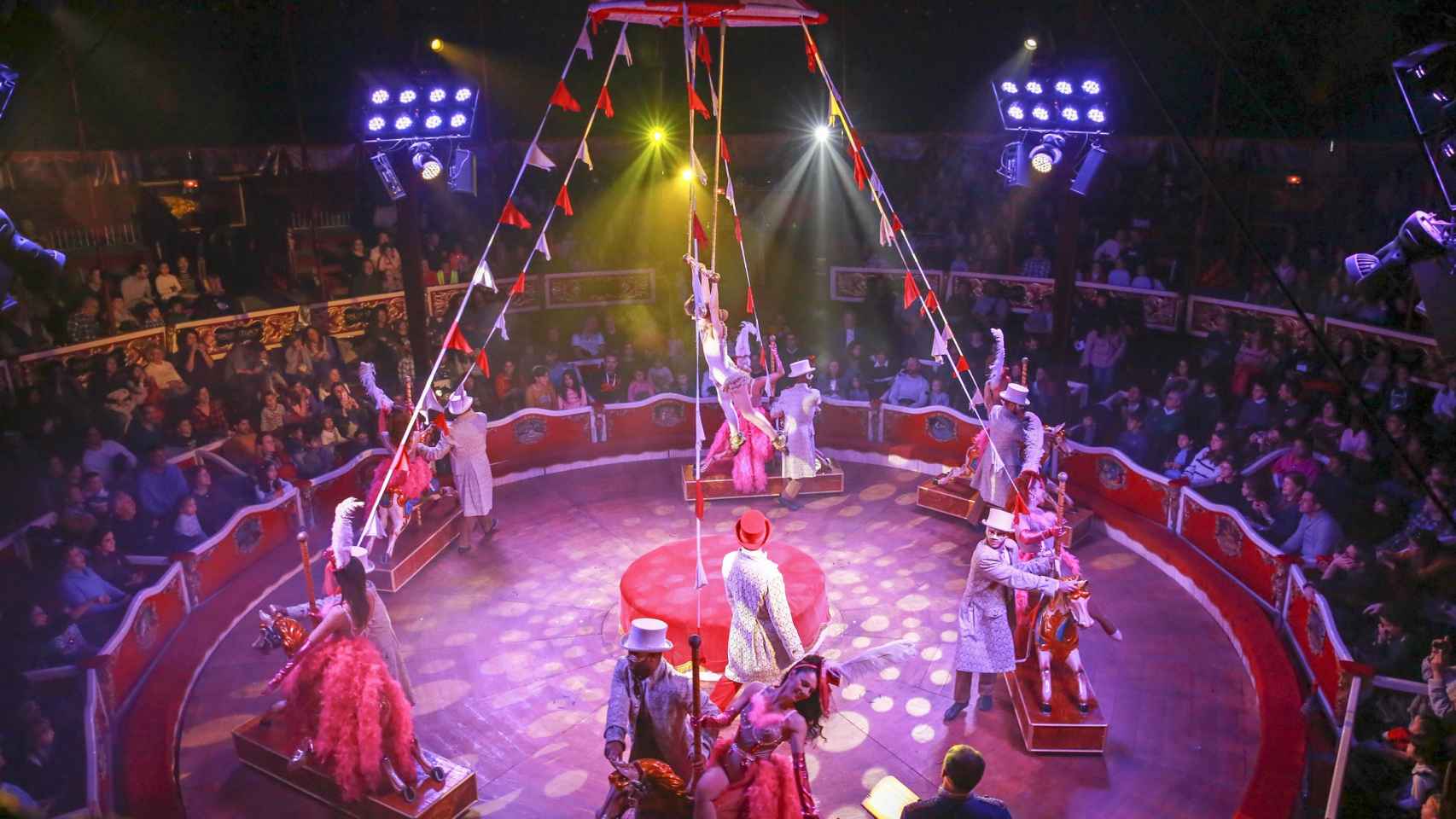 El espectáculo del Circo Raluy en una imagen de archivo