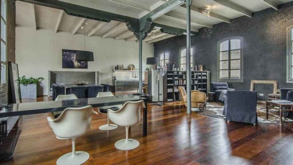 Una antigua fábrica del Born convertida en 'loft' de lujo, a la venta por  más de 2 millones