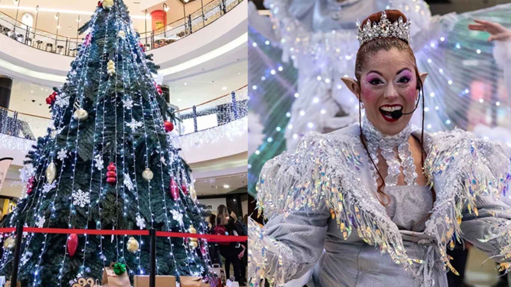 El centro comercial La Farga se convierte en una ‘fábrica de ilusiones’ por Navidad