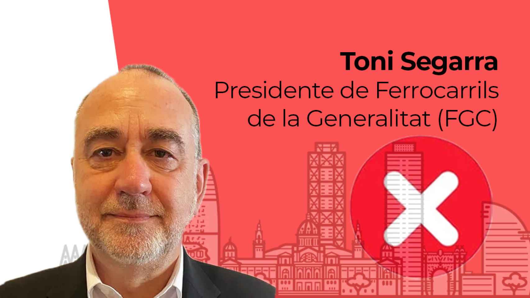 Toni Segarra, presidente de Ferrocarrils de la Generalitat (FGC)