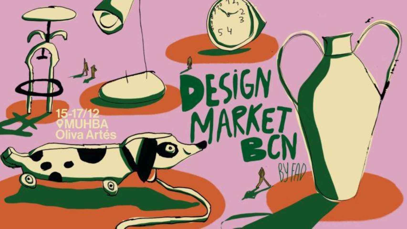 Cartel publicitario del Design Market